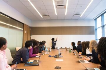 Business Meeting - Group of People on Conference room